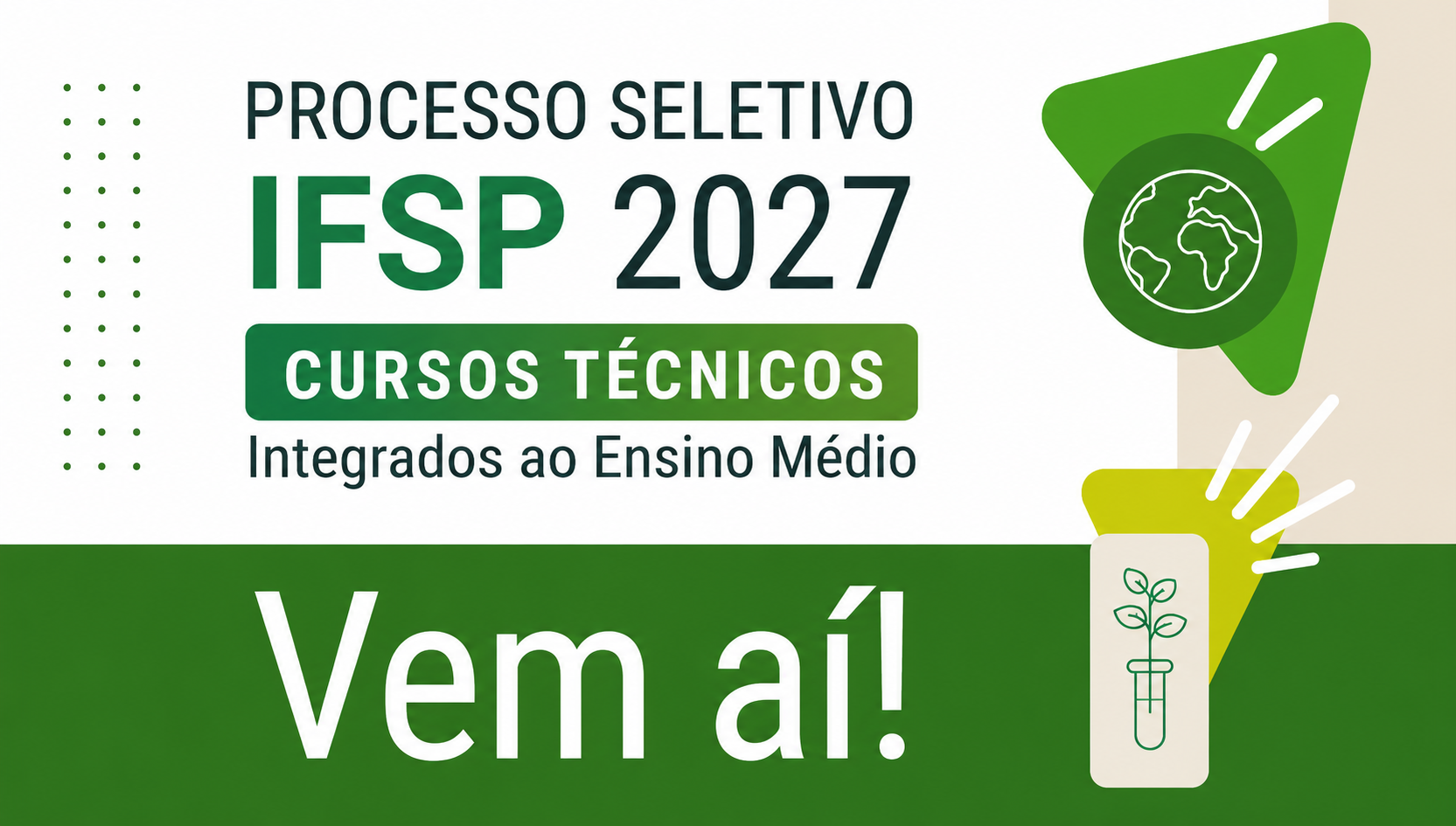Quer estudar no IFSP em 2027? Veja o que fazer antes da abertura das inscrições 