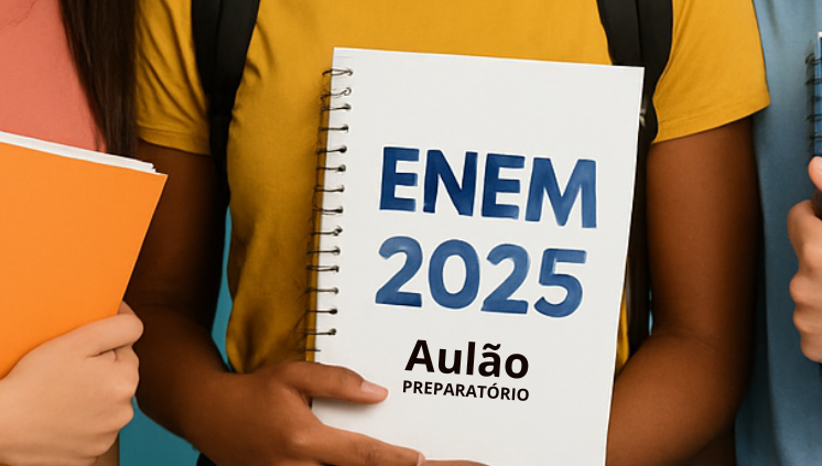 #Enem2025: Participe do nosso Aulão preparatório