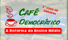 Logomarca do evento Café Democrático