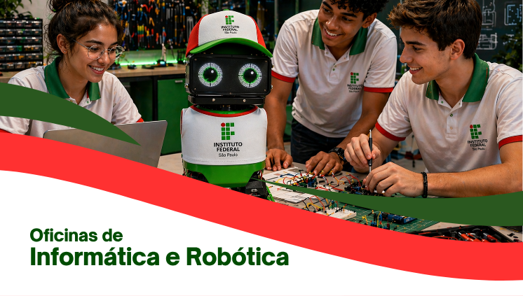 Oficinas gratuitas de Informática e Robótica para crianças 